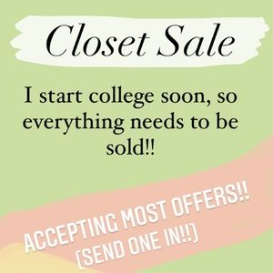 🍯Closet Sale!!🍯 Buy Clothes for Zoom University